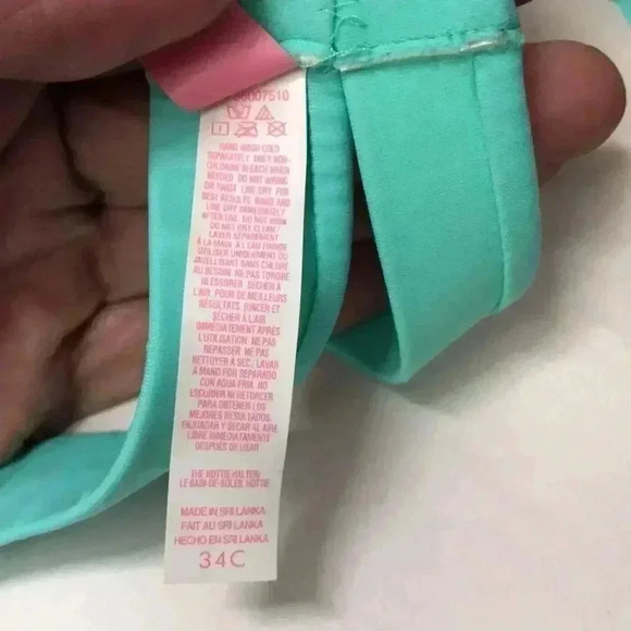 Victoria's Secret The Hottie Halter Swim Top Size 34C - Picture 7 of 8